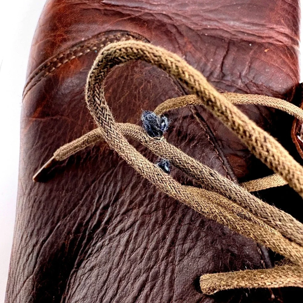 VTG Thornton‎ Bay Oil Resistant Leather Chukkas Mens Sz 10M Oxblood Red Lace up